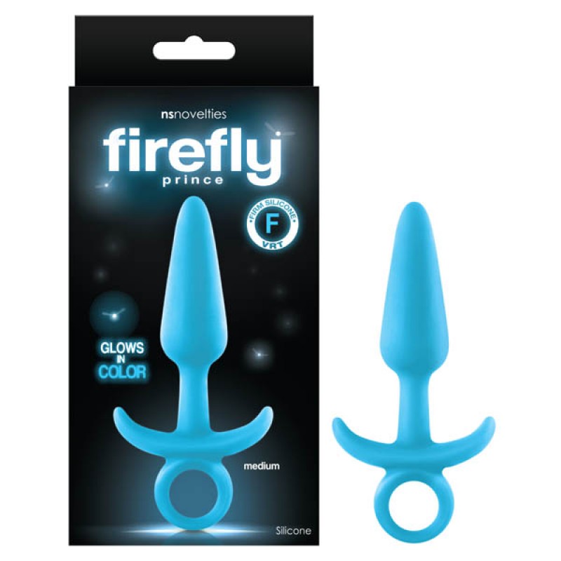 Firefly Prince Butt Plug Medium - Blue